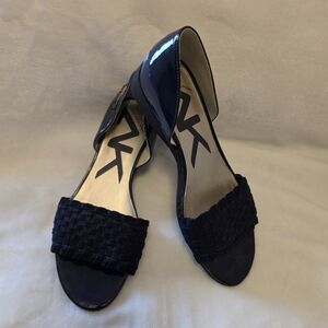 Anne Klein Sport Navy Blue Flats